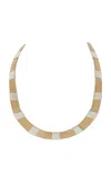 Juju Vera Exclusive Riviera Athena Two-tone Collar Necklace In Multi