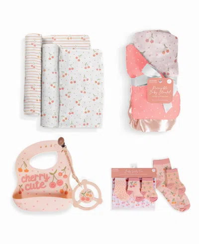 Ju-ju-be Everyday Essentials Baby Bundle Cherry Cute In Pink