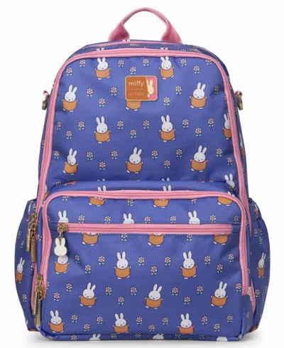 Ju-ju-be Babies' Girls' Miffy Be Light In Flower Diaper Backpack In Flower Fields