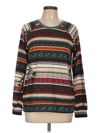 Pre-owned Ju-ju-be Long Sleeve T-shirt In Brown