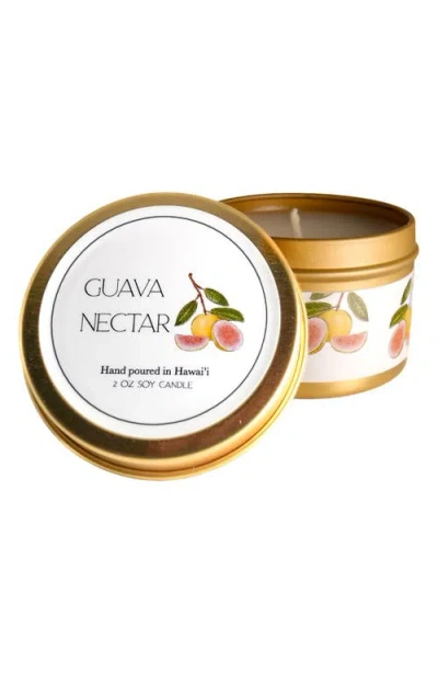 Jules & Gem Hawaii Scented Soy Wax Candle In Brown