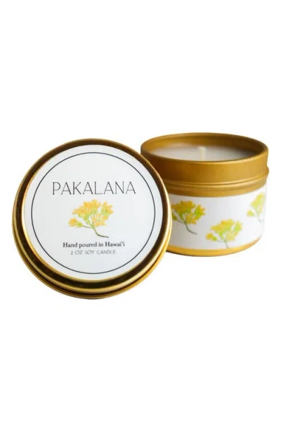 Jules & Gem Hawaii Scented Soy Wax Candle In Brown