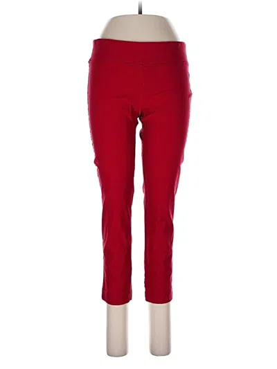 Pre-owned Jules & Leopold Active Pants In Red