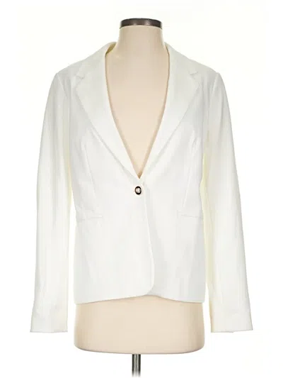 Pre-owned Jules & Leopold Blazer Jacket In Ivory