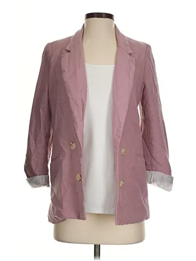 Pre-owned Jules & Leopold Blazer Jacket In Pink