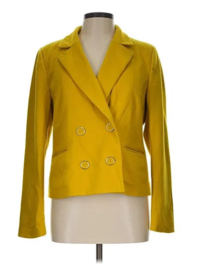 Pre-owned Jules & Leopold Blazer Jacket In Yellow