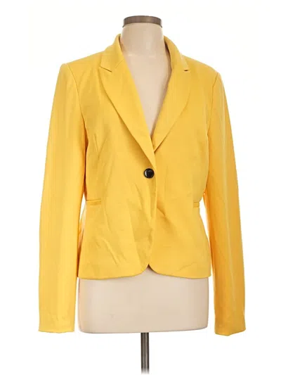 Pre-owned Jules & Leopold Blazer Jacket In Yellow