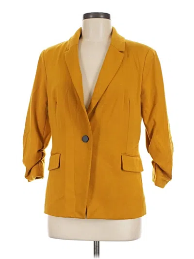 Pre-owned Jules & Leopold Blazer Jacket In Yellow