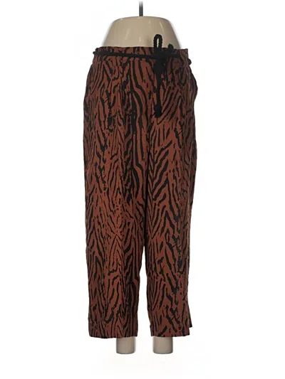 Pre-owned Jules & Leopold Casual Pants In Brown