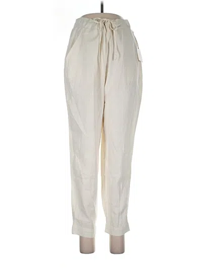 Pre-owned Jules & Leopold Casual Pants In Ivory