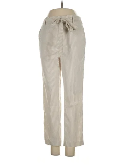 Pre-owned Jules & Leopold Casual Pants In Ivory