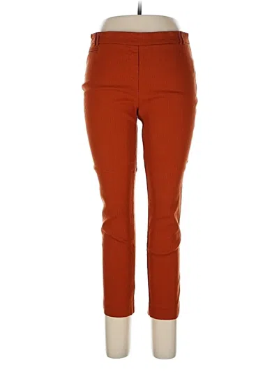 Pre-owned Jules & Leopold Casual Pants In Orange