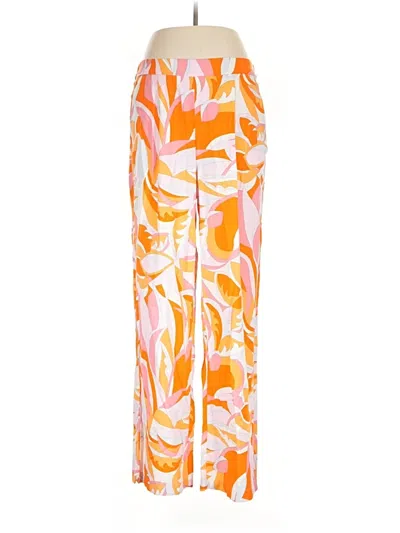 Pre-owned Jules & Leopold Casual Pants In Orange