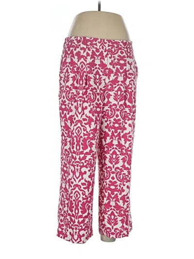Pre-owned Jules & Leopold Casual Pants In Pink