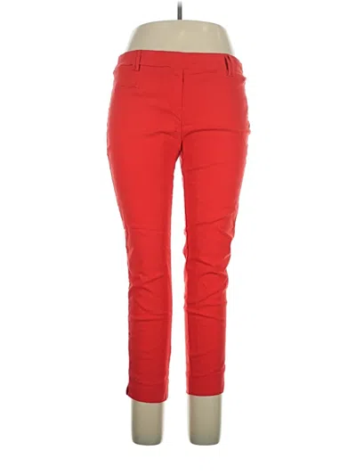 Pre-owned Jules & Leopold Casual Pants In Red