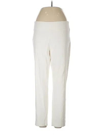 Pre-owned Jules & Leopold Casual Pants In White