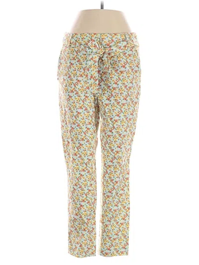 Pre-owned Jules & Leopold Casual Pants In Yellow