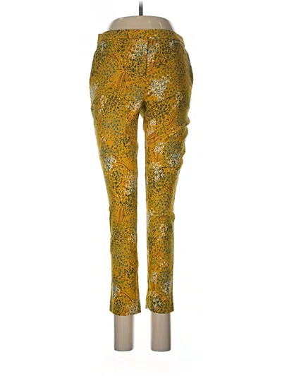 Pre-owned Jules & Leopold Casual Pants In Yellow