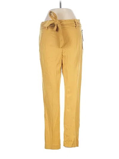 Jules & Leopold Casual Pants In Yellow