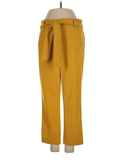 Pre-owned Jules & Leopold Casual Pants In Yellow