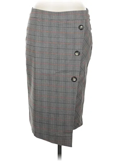 Pre-owned Jules & Leopold Casual Skirt In Gray