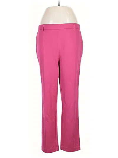 Pre-owned Jules & Leopold Dress Pants In Pink