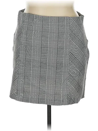 Pre-owned Jules & Leopold Formal Skirt In Gray