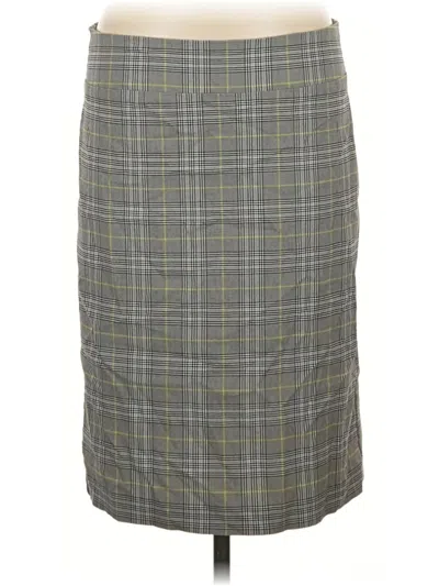 Pre-owned Jules & Leopold Formal Skirt In Gray