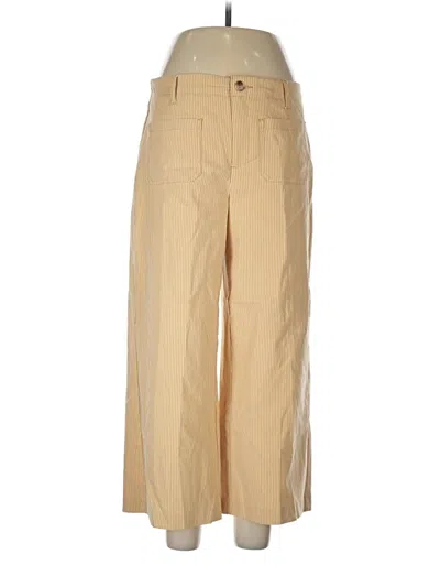 Pre-owned Jules & Leopold Khaki Pant In Tan