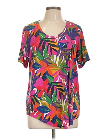 Pre-owned Jules & Leopold Short Sleeve T-shirt In Pink