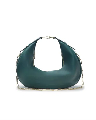 Jules Kae Lane Peacock Bag In Forest Green In Blue