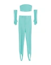 Julfer Woman Co-ord Turquoise Size 6 Polyamide, Elastane In Blue