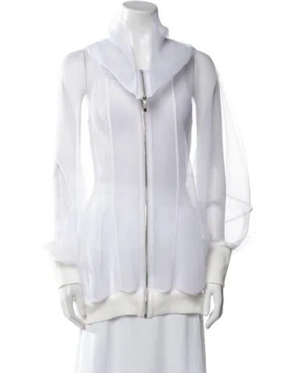 Pre-owned Julia Allert Jacket W/ Tags In White