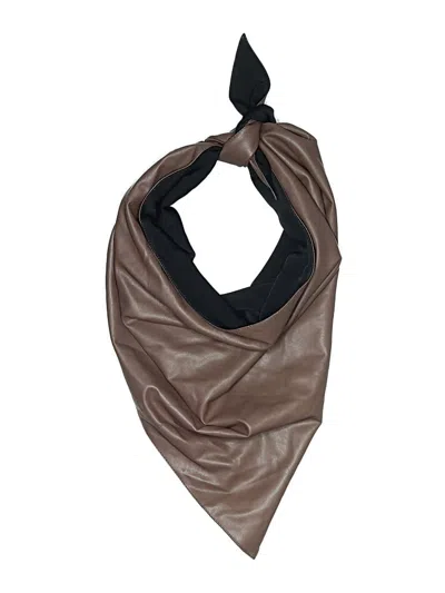 Pre-owned Julia Allert Scarf In Brown