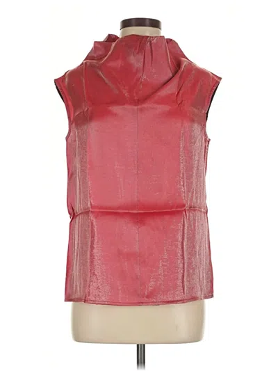 Julia Allert Sleeveless Blouse In Red