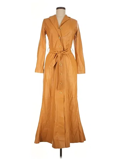 Julia Allert Trenchcoat In Gold