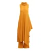 Julia Allert Two-piece Set Knit Dress And Pants - Orange In Orange
