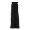 Julia Allert Women's Black / White Designer Two-tone Palazzo Trousers - Black White In Black