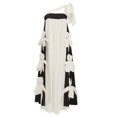 Julia Allert Women's Designer Bustier Dress White