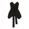 Julia Allert Women's Designer Corset Belt Black In Black