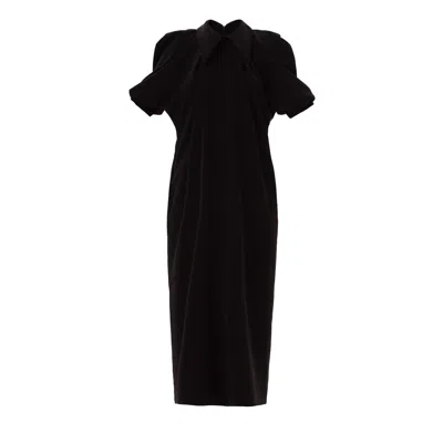 Julia Allert Women's Designer Midi Dress - Black