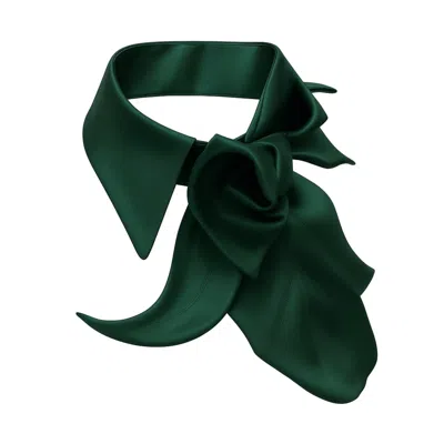 Julia Allert Women's Designer Neckwear - Collar Green In Brown