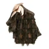 Julia Allert Women's Designer Off-shoulder Blouse Dark Green In Green
