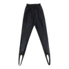 Julia Allert Women's Elastic Skinny Leggings Black In Black