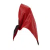 Julia Allert Women's Faux Leather Shawl Scarf Red In Red