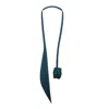 Julia Allert Women's Green Versatile Transformable Handmade Tie-belt Dark Teal In Green