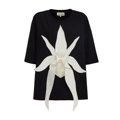 Julia Allert Women's Relaxed Fit Knit Top – Black