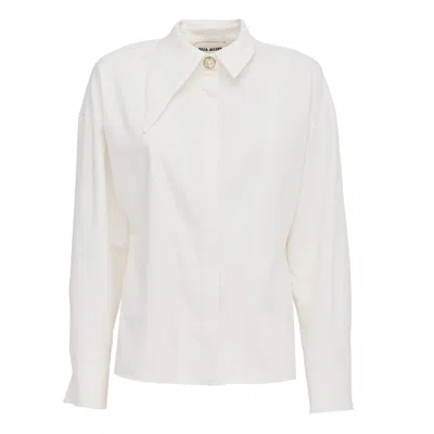 Julia Allert Women's Tailored Relaxed Shirt White