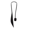 Julia Allert Women's Versatile Transformable Handmade Tie-belt Black In Black