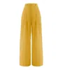 Julia Allert Women's Yellow / Orange Formal Wide Leg Palazzo Trousers Yellow In Yellow/orange